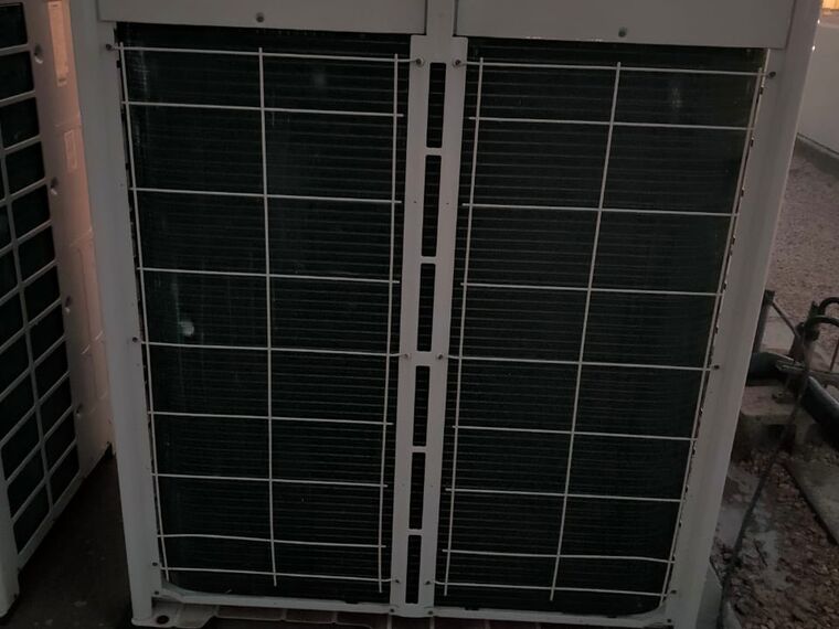 VRF outdoor unit commissioning