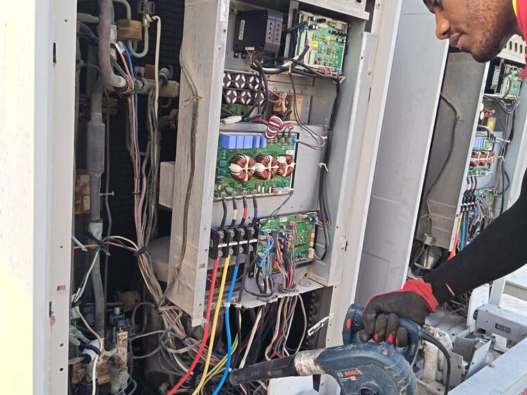 Control panel termination